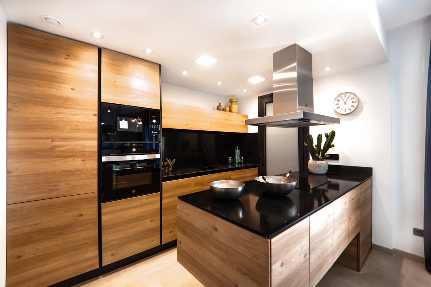 Oak kitchen